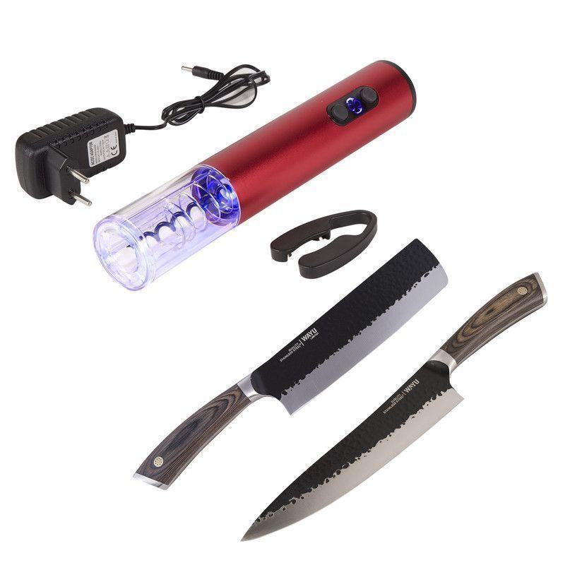 Set Parrillero 316  Wayu 3 Piezas Profesional-0