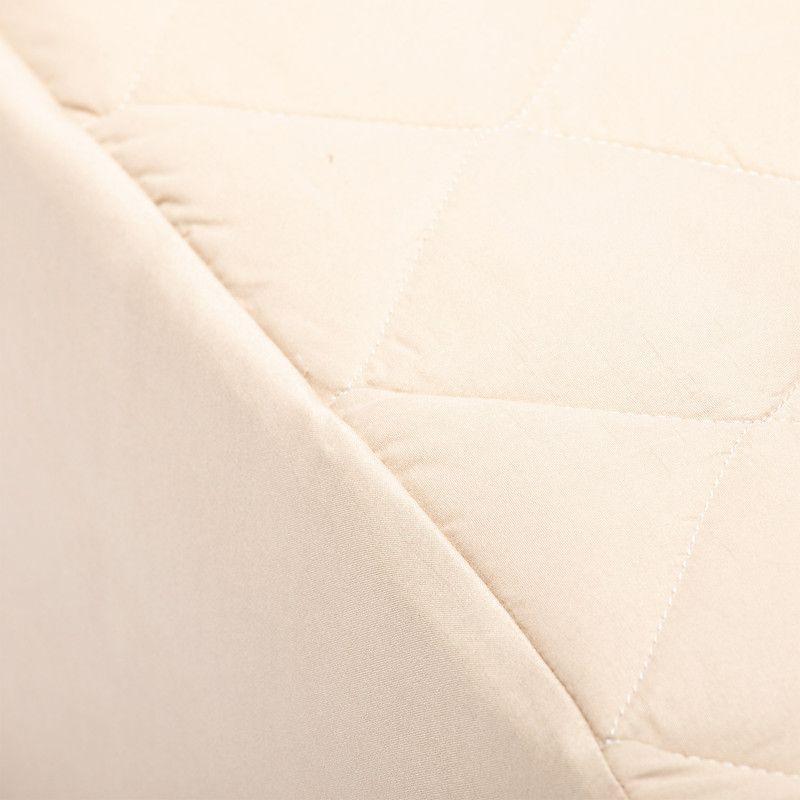 Cubrecolchon + Faldon Beige Arthome 1.5 Plazas-3