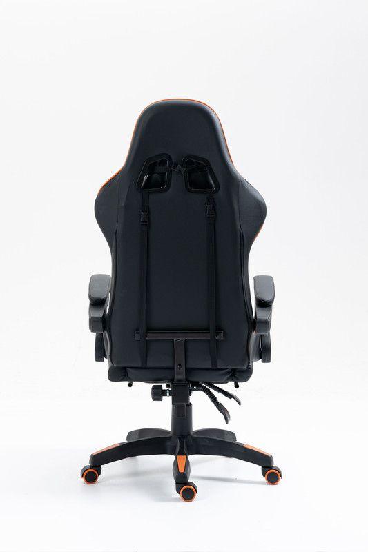 SILLA GAMER ARMOR 1039F PRO NEGRO NARANJO-4