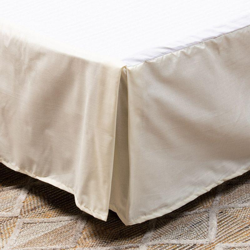 Cubrecolchon + Faldon Beige Arthome King-5