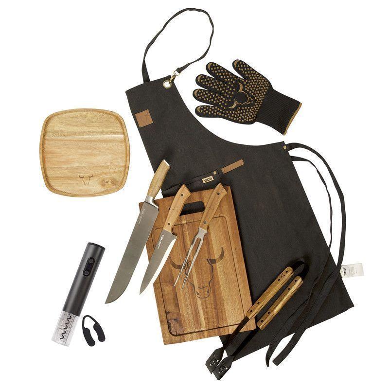 Set Parrillero 119 WAYU + Sacacorcho No Recargable-0