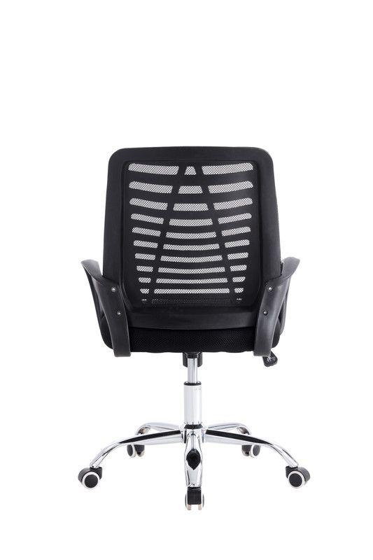 SILLA DE OFICINA EJECUTIVA BARCELONA ERGONOMICA COLOR NEGRO BM-806-4