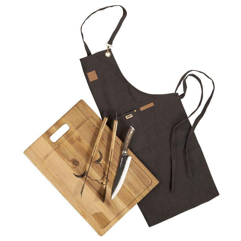 Set Parrillero 06 WAYU 4 Piezas Profesional-0