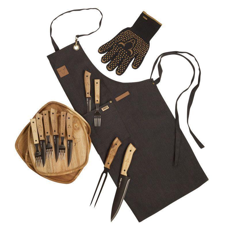 Set Parrillero 52 WAYU 8 Piezas Profesional-0