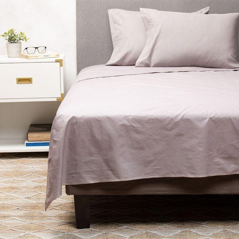 Pack 2 Almohadas + Sabana Gris 2 Plazas Arthome-0