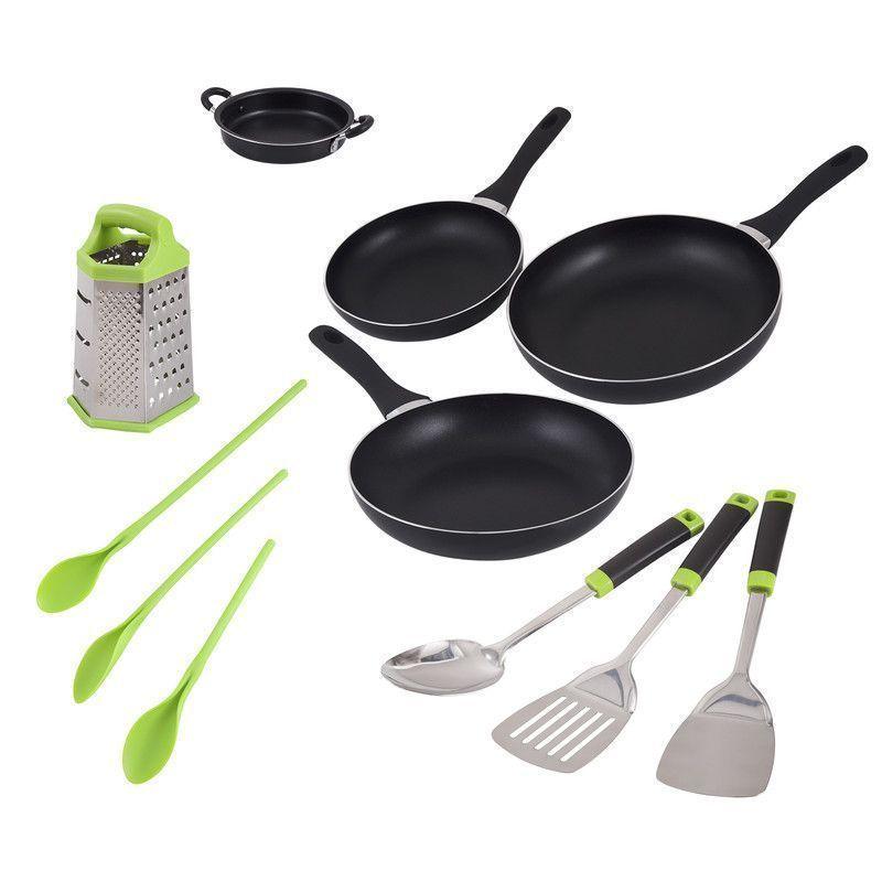 Set de Sartenes + Utensilios 11 Piezas AH44 - ArtHome-0