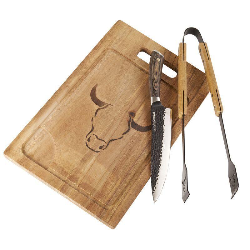 Set Parrillero 32 WAYU 4 Piezas Profesional-1