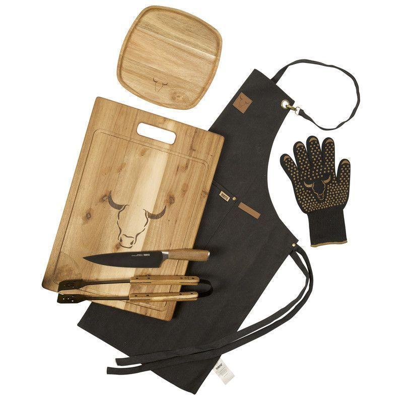 Set Parrillero 74 WAYU 6 Piezas Profesional-0