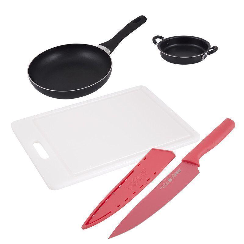 Set de Sartenes + Utensilios 4 Piezas AH60 - ArtHome-0