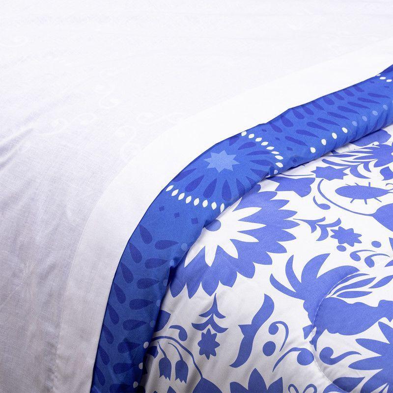 COMBO 27 PLUMON MEXICO REVERSIBLE AZUL 1.5 PLAZAS-5