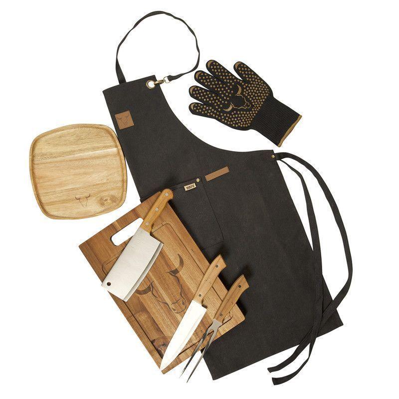 Set Parrillero 81 WAYU 8 Piezas Profesional-1