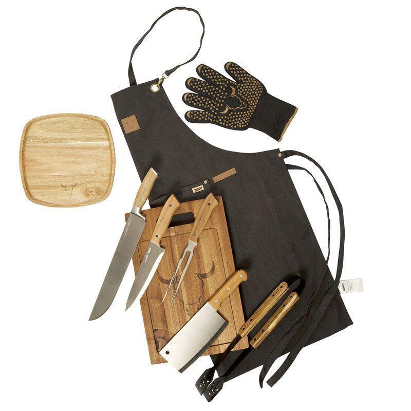 Set Parrillero 81 WAYU 8 Piezas Profesional-0