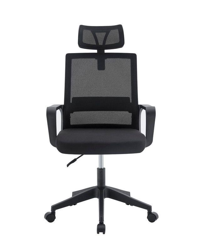 SILLA DE OFICINA EJECUTIVA ROMA ERGONOMICA COLOR NEGRO BM-695-2