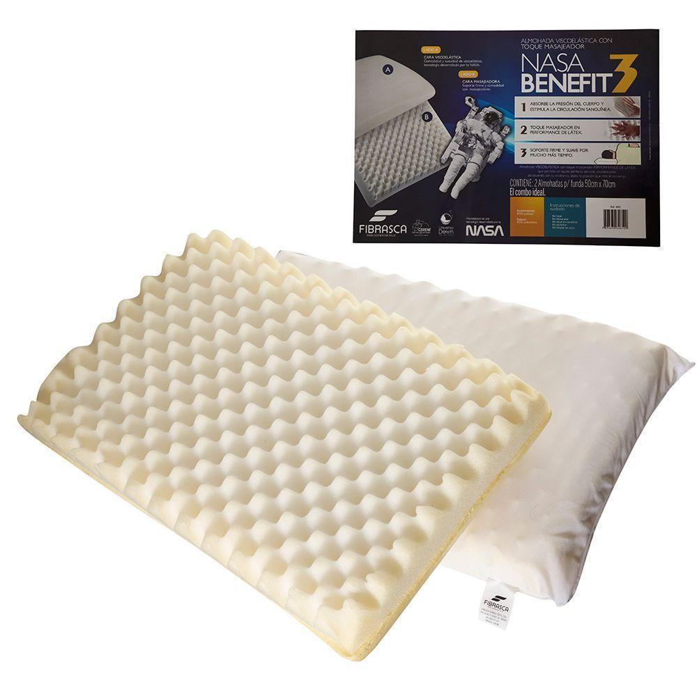 Pack 2 Almohadas Viscoelásticas 50x70-0