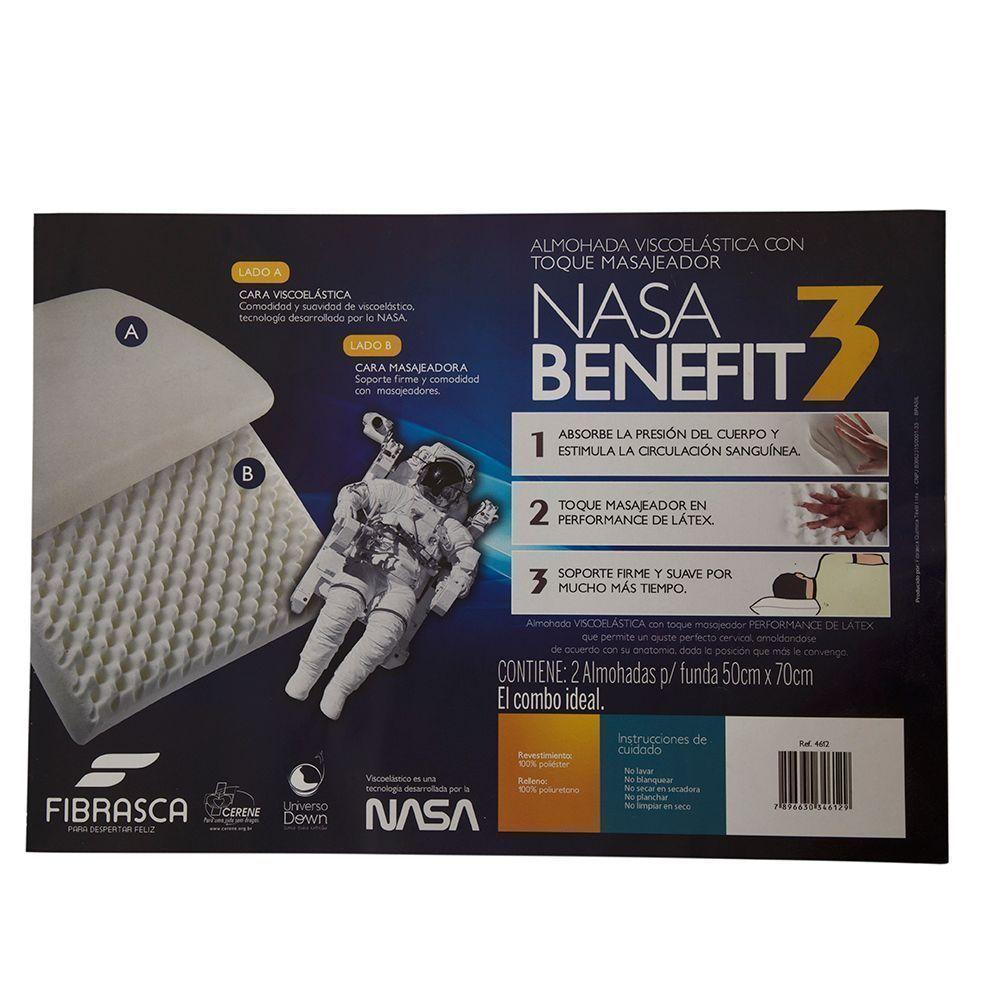 Pack 2 Almohadas Viscoelásticas 50x70-3
