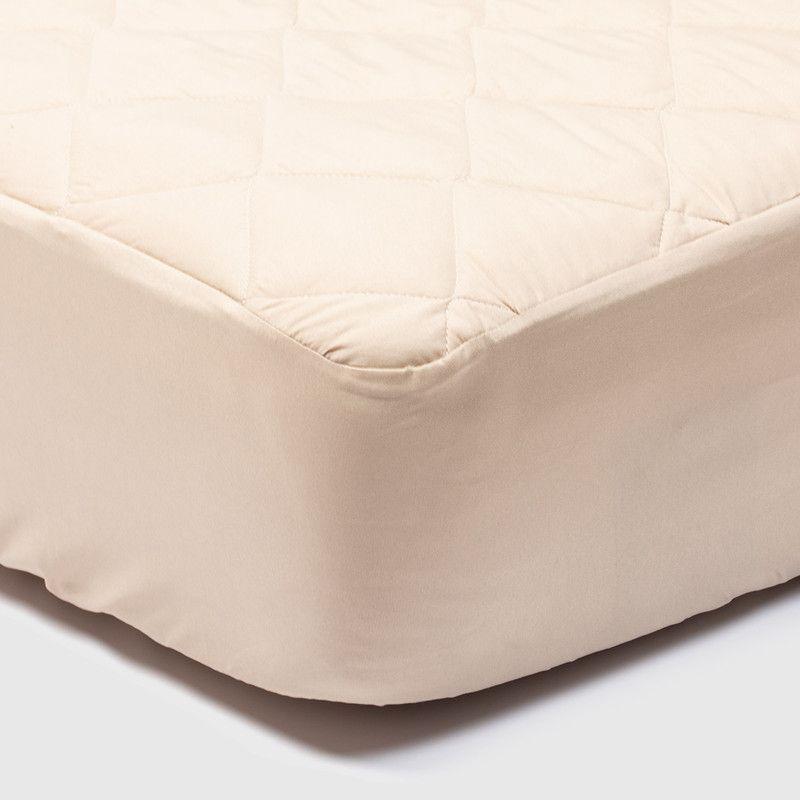 Cubrecolchon  Beige Arthome 1 Plaza-0