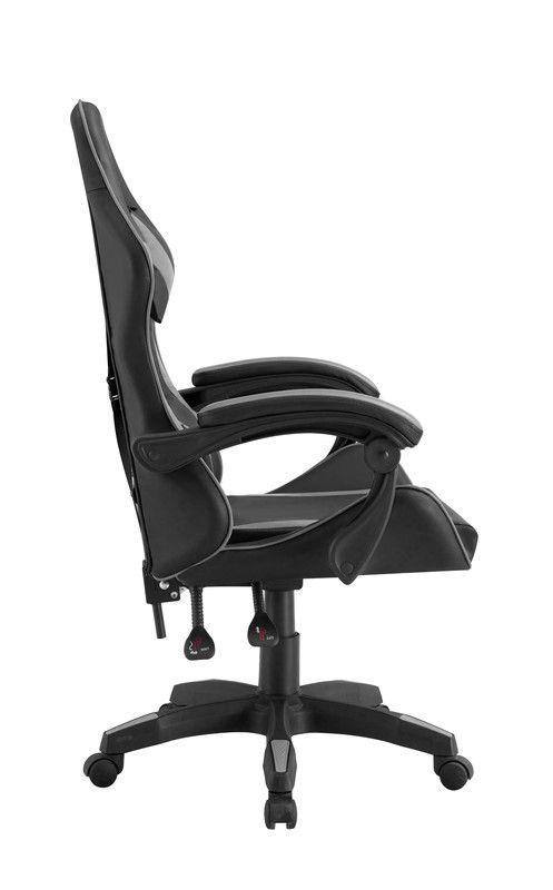 SILLA GAMER PRO SEUL ERGONOMICA RECLINABLE COLOR GRIS BMG-17G-3