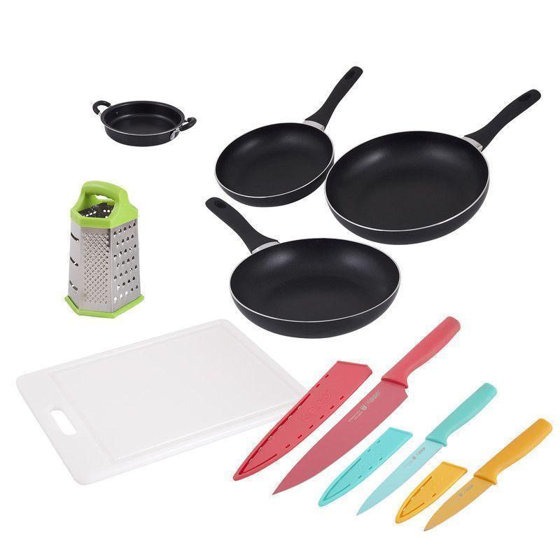 Set de Sartenes + Utensilios 9 Piezas AH45 - ArtHome-0