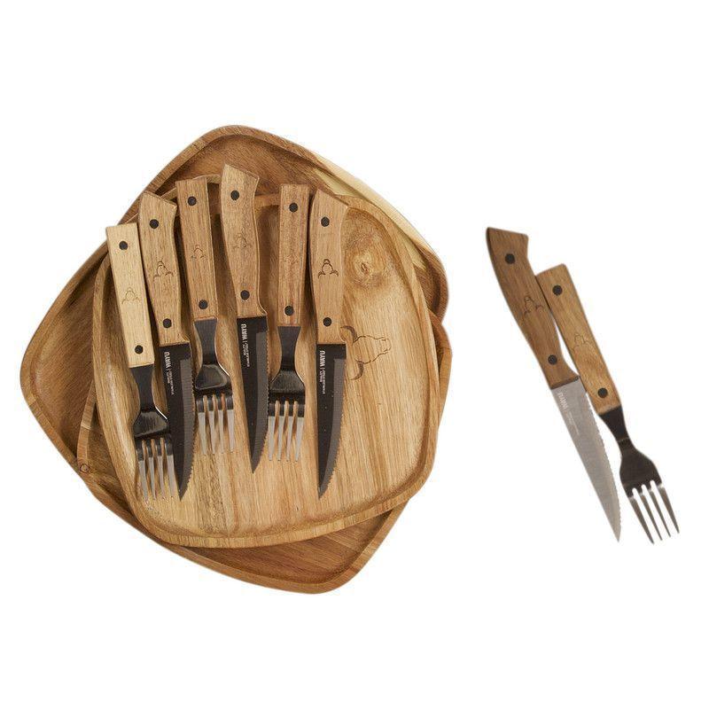 Set Parrillero 37 WAYU 8 Piezas Profesional-2