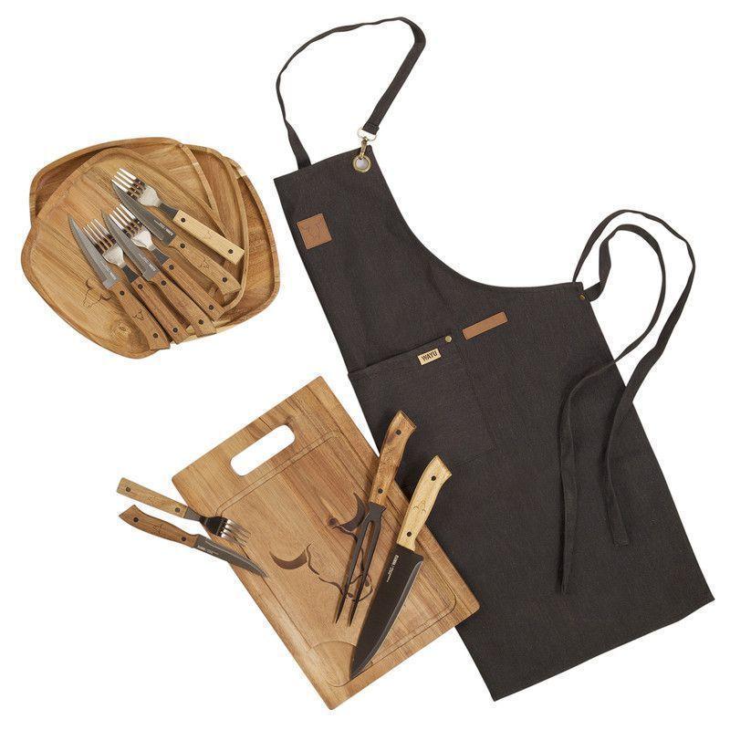 Set Parrillero 37 WAYU 8 Piezas Profesional-0