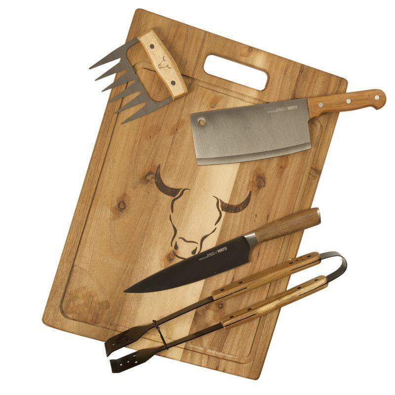 Set Parrillero 75 WAYU 5 Piezas Profesional-0