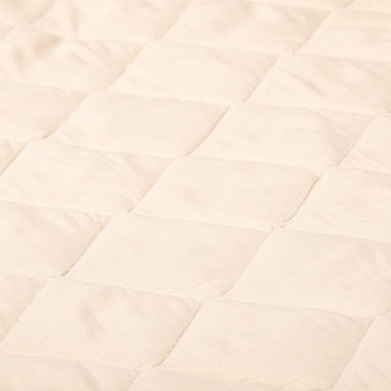 Cubrecolchon + Faldon + Sabana Beige 2 Plazas-7