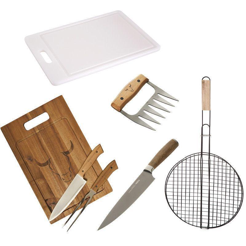 Set Parrillero 310  Wayu 5 Piezas Profesional-0