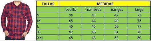 CAMISA LEÑADOR HUSTLA MANGA LARGA ROJO-3