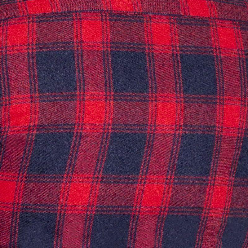 CAMISA LEÑADOR HUSTLA MANGA LARGA ROJO-2