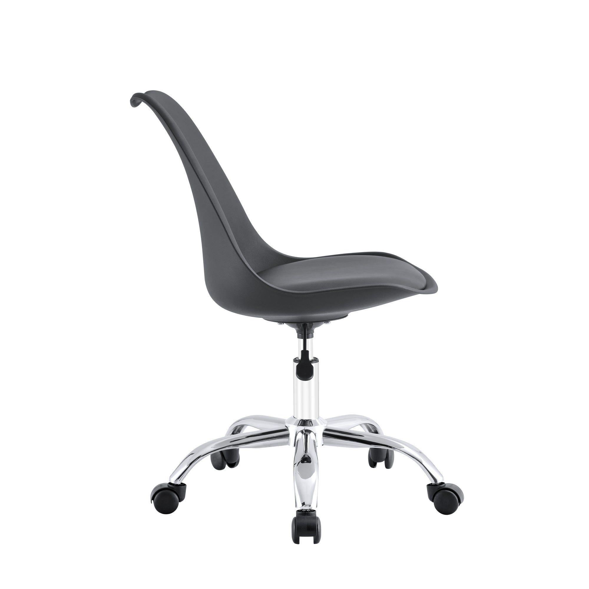 Silla de Oficina Ergonómica Shanghai Negra Altura Ajustable-5