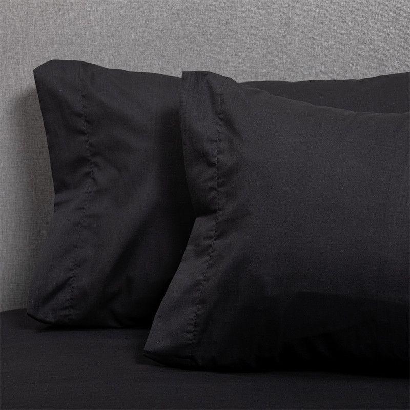 PACK 2 SABANAS ARTHOME CELESTE + NEGRO 2 PLAZAS-6