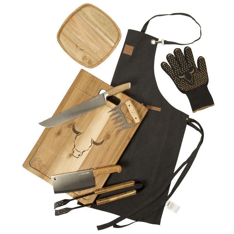 Set Parrillero 88 WAYU 8 Piezas Profesional-0