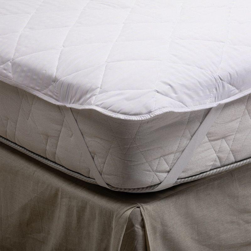 COMBO SABANA GRIS + CUBRECOLCHON 1,5 PLAZAS-5