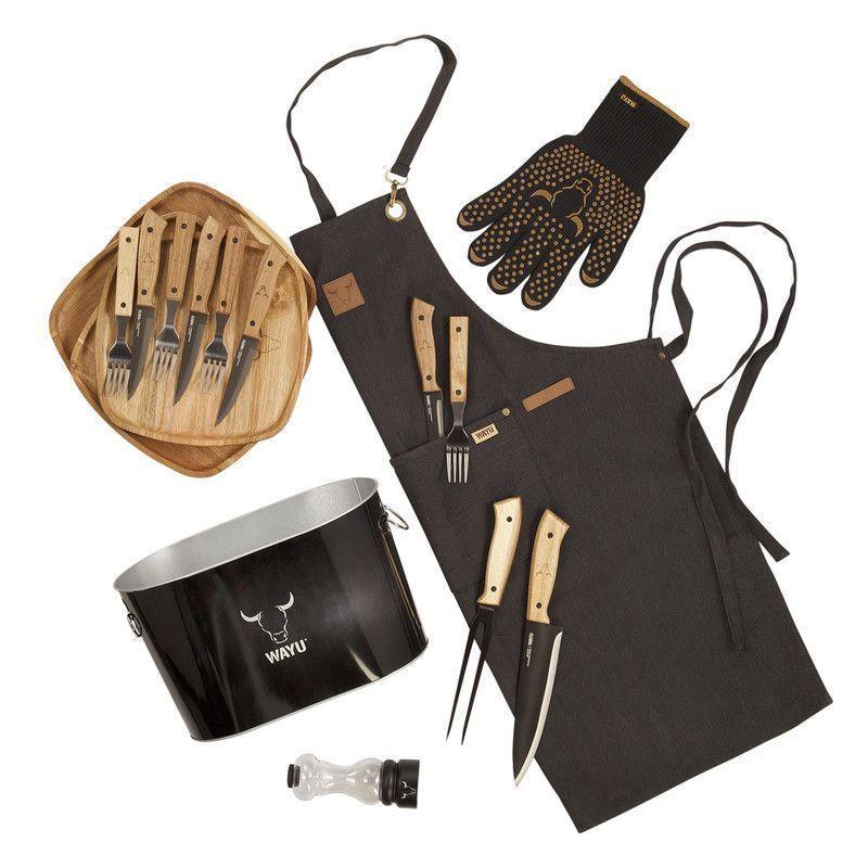 Set Parrillero 50 WAYU 10 Piezas Profesional-0