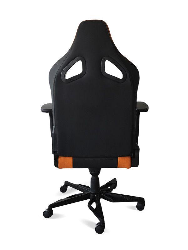 SILLA GAMER ARMOR TITAN PROFESIONAL NEGRO NARANJO-3