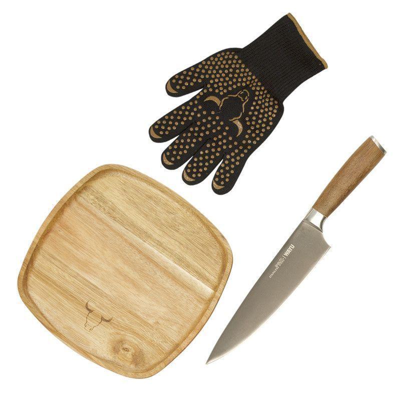 Set Parrillero 152 WAYU 3 Piezas Profesional-0