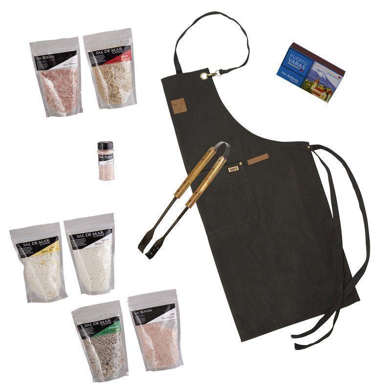 Set Parrillero 167 WAYU + Mix Sales Gourmet 10 Piezas Profesional-0