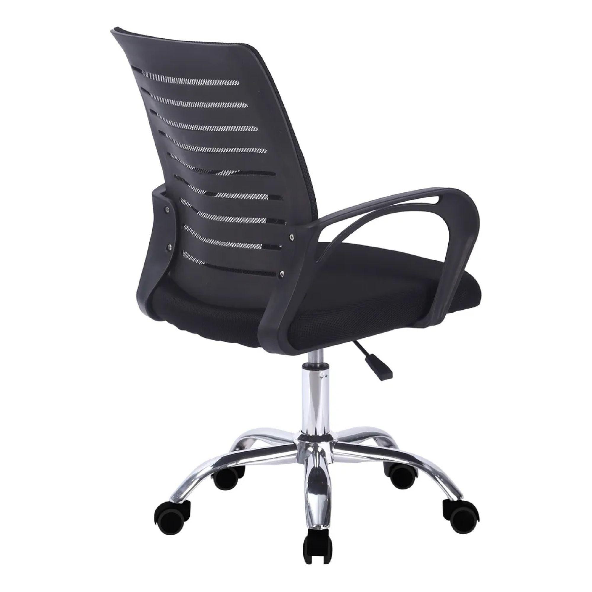 SILLA DE OFICINA EJECUTIVA BUDAPEST ERGONOMICA COLOR NEGRO BM-807-5