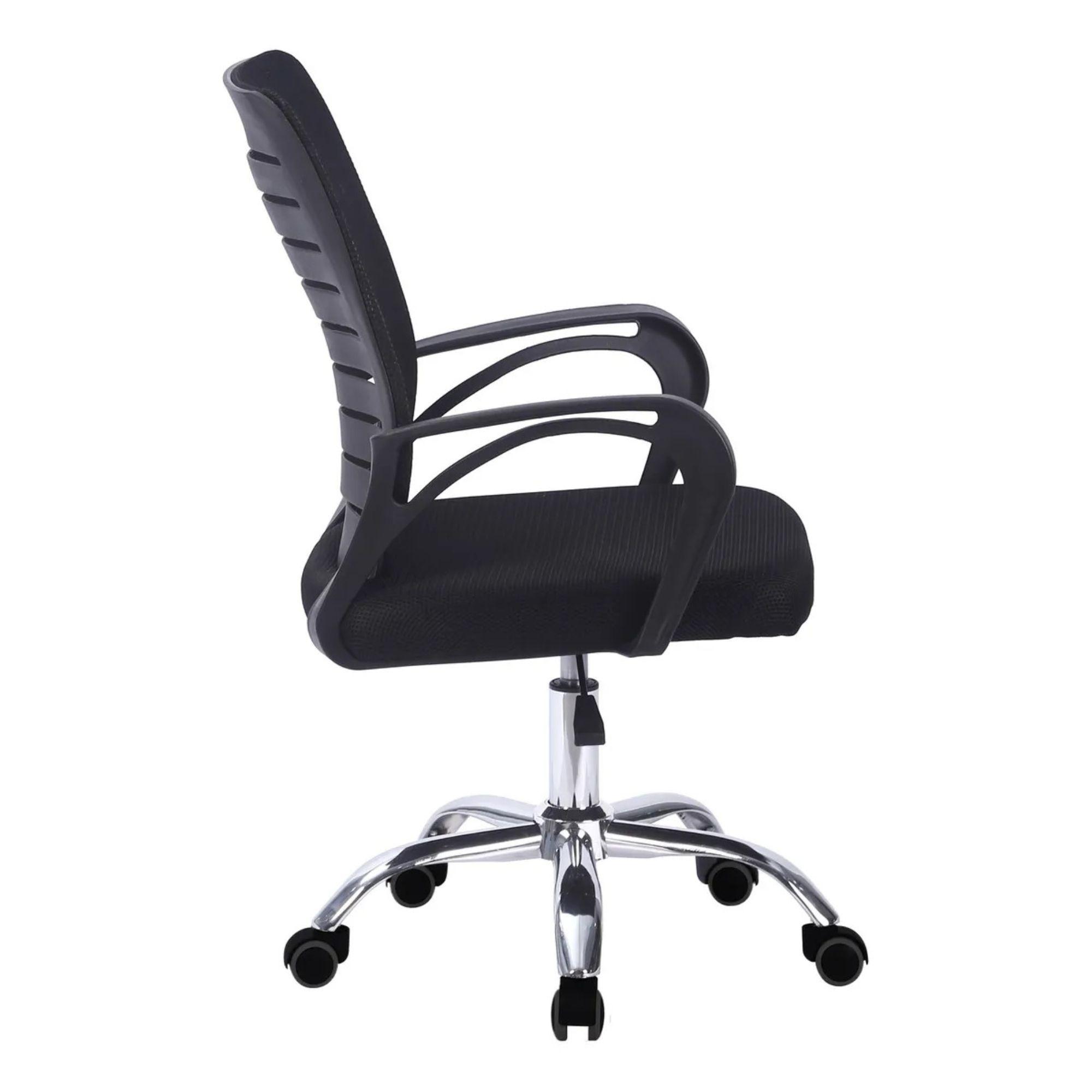 SILLA DE OFICINA EJECUTIVA BUDAPEST ERGONOMICA COLOR NEGRO BM-807-6