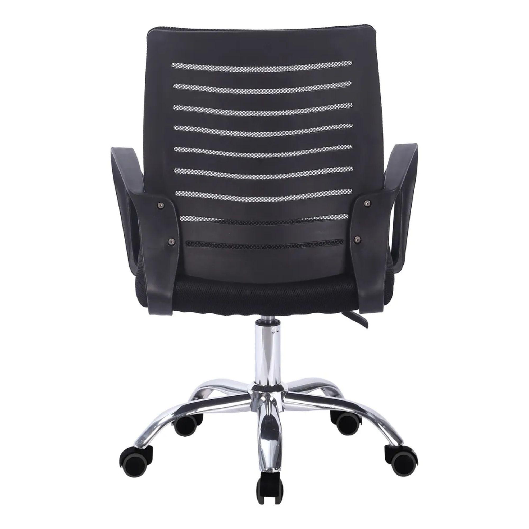 SILLA DE OFICINA EJECUTIVA BUDAPEST ERGONOMICA COLOR NEGRO BM-807-8