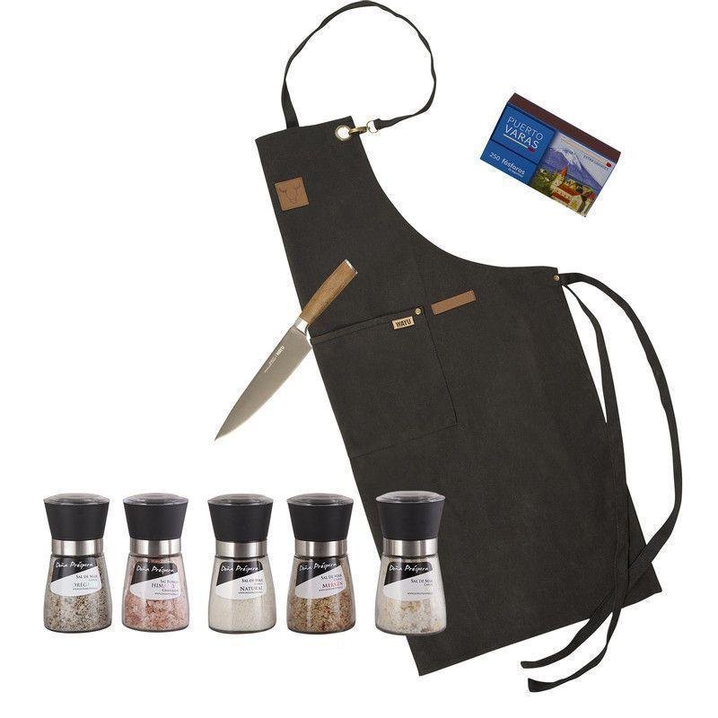 Set Parrillero 164 WAYU + Mix Sales Gourmet 8 Piezas-0