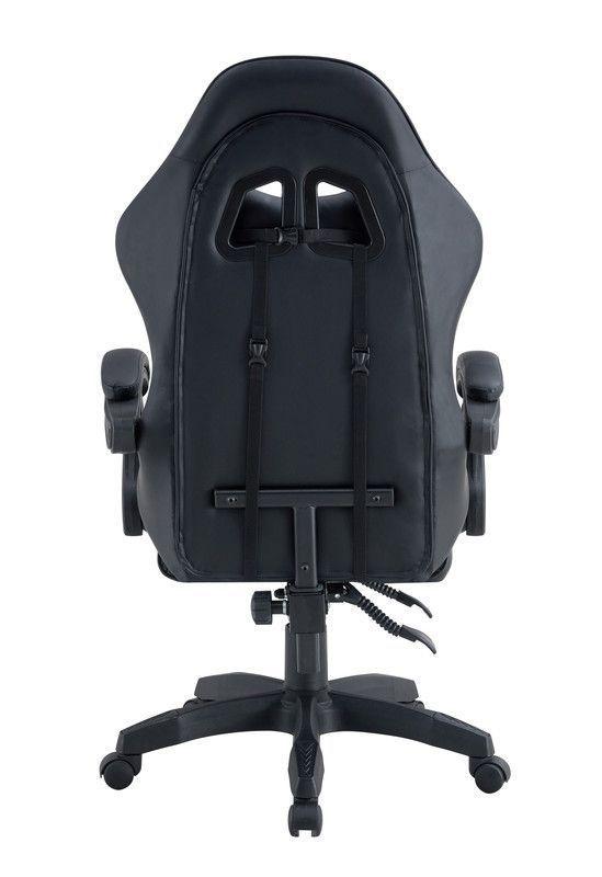Silla Gamer Tokio Ergonómica Negro Reclinable Con Cojines-3