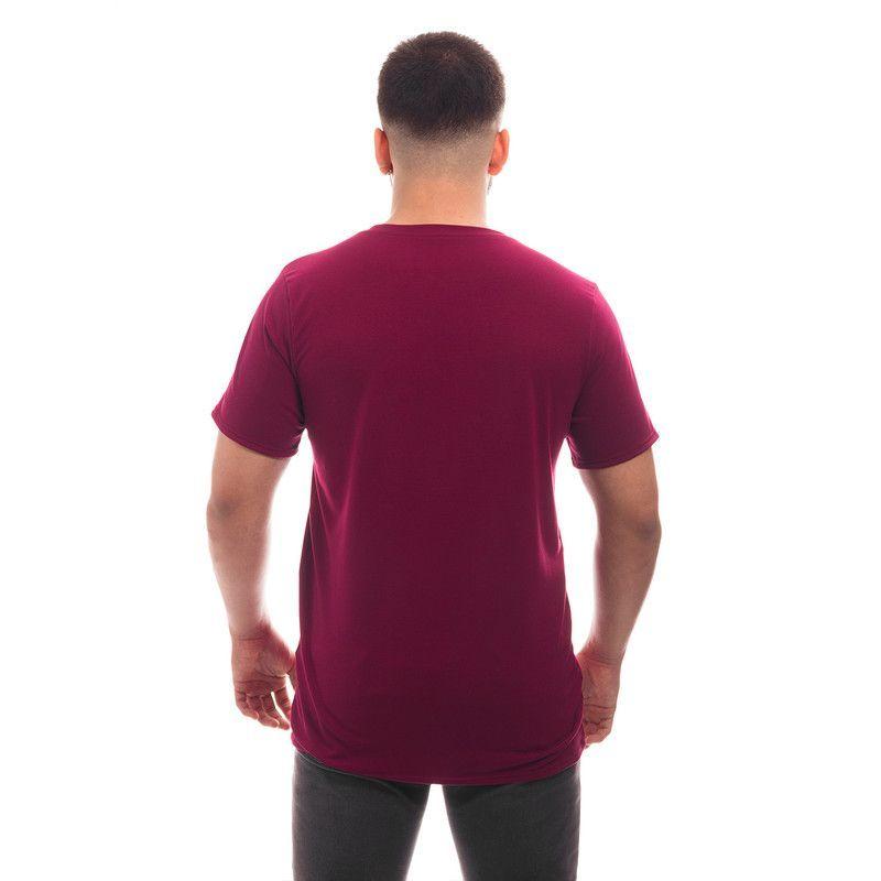 POLERA HOMBRE CUELLO REDONDO MANGA CORTA BURDEO-4
