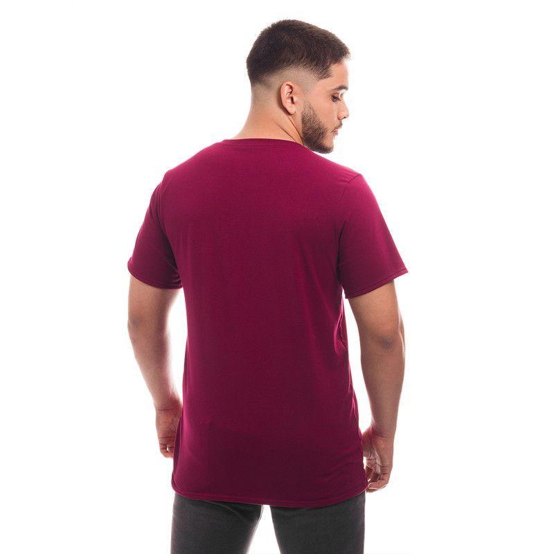 POLERA HOMBRE CUELLO REDONDO MANGA CORTA BURDEO-5
