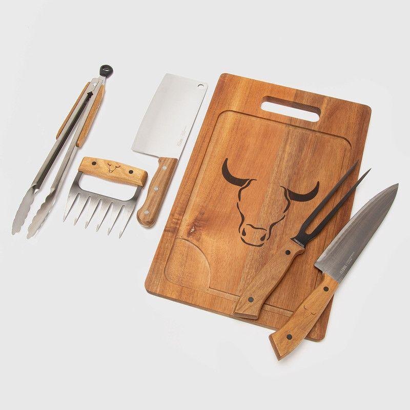 Set Parrillero 340 WAYU 5 Piezas Profesional-0