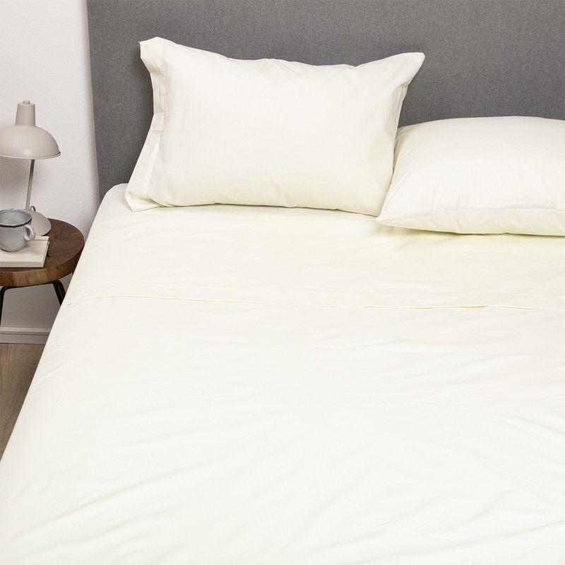 PACK 2 SABANAS ARTHOME NEGRO + BEIGE 1,5 PLAZAS-2