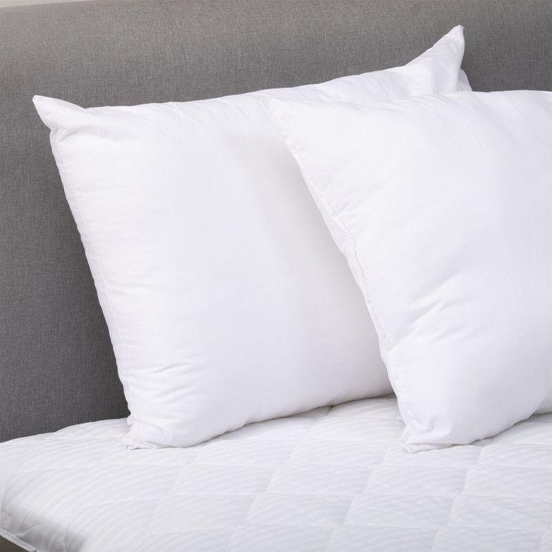 Pack 2 Almohadas Blanca + Cubrecolchon Blanco 2 Pl Arthome-2
