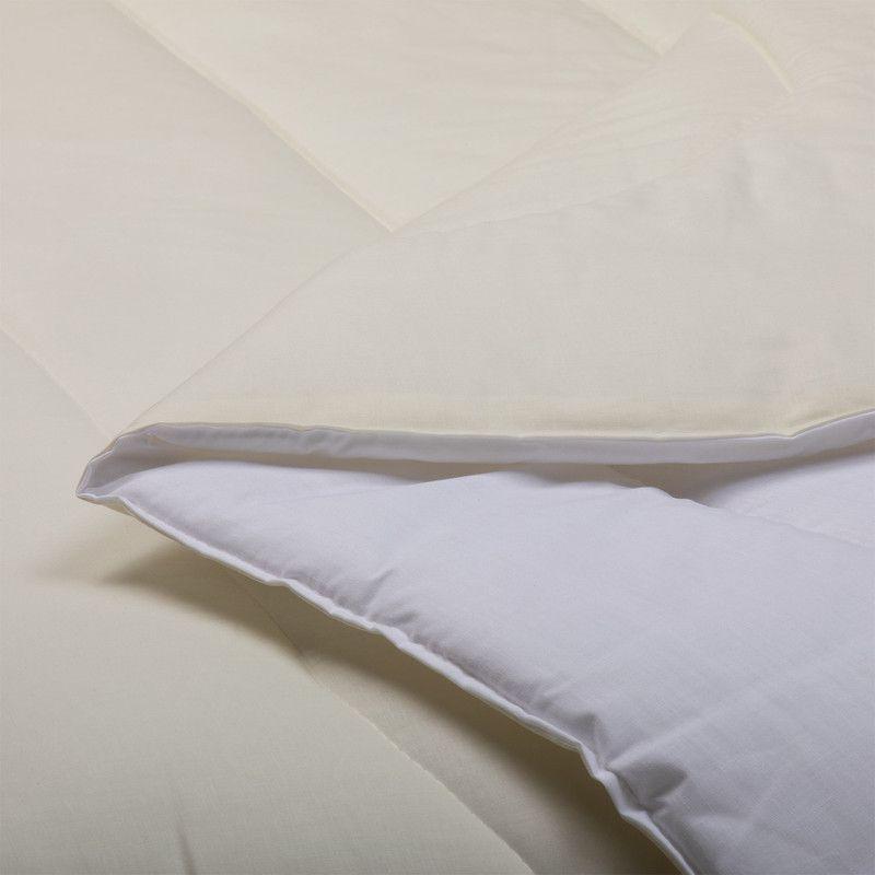 Plumon Beige Blanco 2 Pl + Pack 2 Almohadas Beige Arthome-4