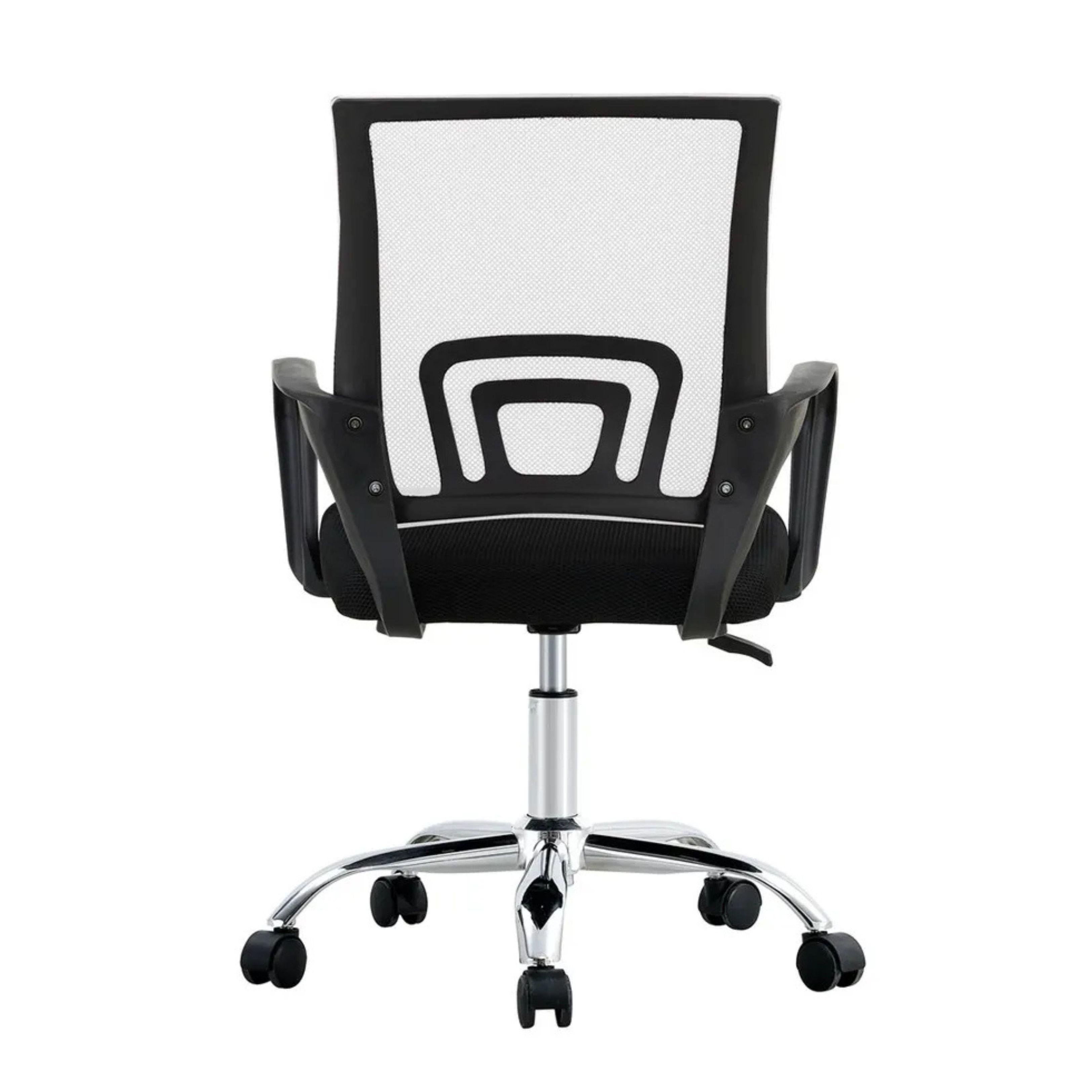 Silla Ejecutiva Ergonómica New York Air Mesh Blanca – Elegancia y Confort para Oficina-6