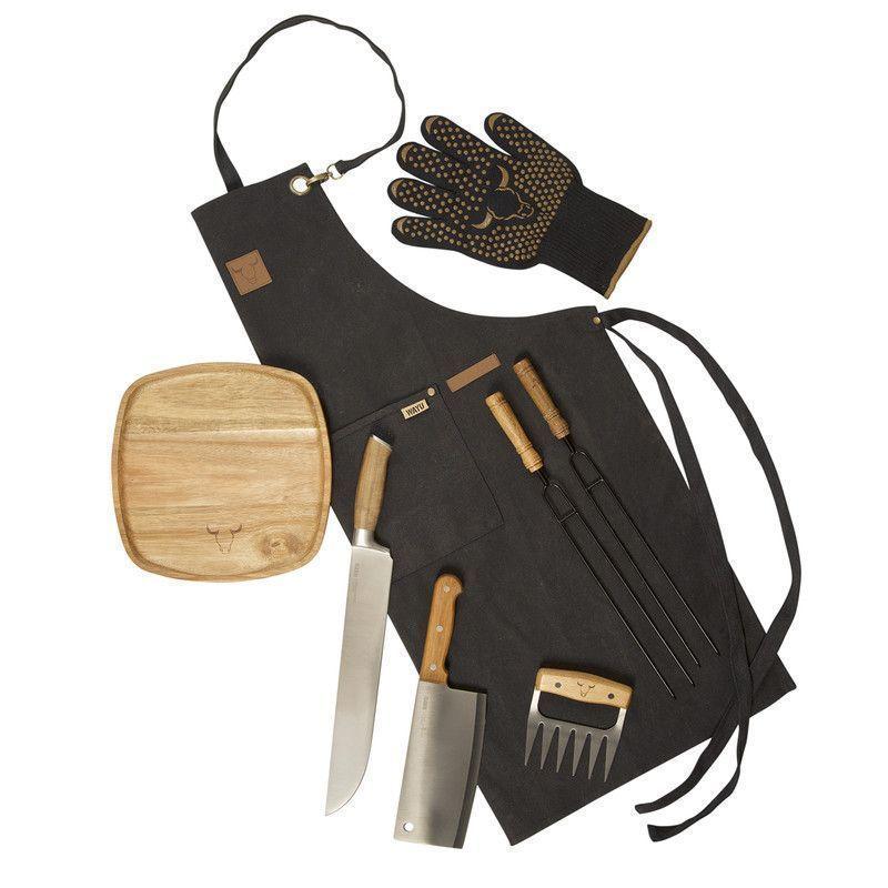 Set Parrillero 102 WAYU  7 Piezas Profesional-0